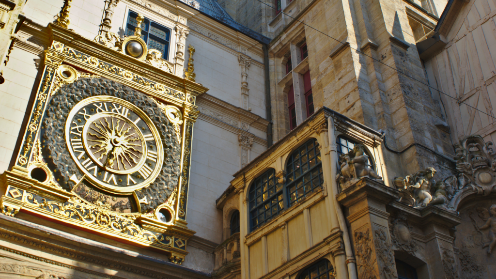 Visiter Rouen : gros horloge